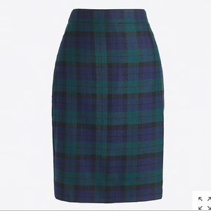J Crew Plaid Skirt
